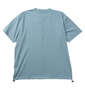 EVERLAST ストレッチメッシュ半袖Tシャツ サックス: バックスタイル