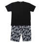 Mc.S.P ベア天竺半袖Tシャツ+六分丈パンツ ブラック