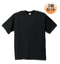 MANCHES クルーTシャツ3枚パック ブラック: