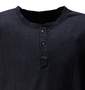 MANCHES ヘンリーTシャツ ブラック: