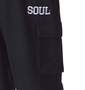 SOUL カーゴハーフパンツ ブラック:
