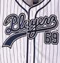 Playerz69 ベースボールＴシャツ ホワイト: