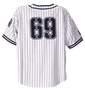Playerz69 ベースボールＴシャツ ホワイト: