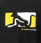 drunkn munky Tシャツ ブラック: