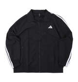 adidas 3ST WVウーブントラックジャケット ブラック×ホワイト