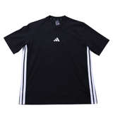 adidas ESS 3ST半袖Tシャツ ブラック