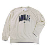 adidas CLGクルースウェット ワンダーアルミナ