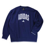 adidas CLGクルースウェット ダークブルー