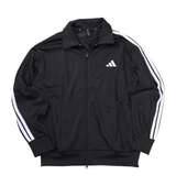 adidas 3ST WUトラックジャケット ブラック×ホワイト