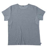 EDWIN デニスラ二分袖クルーネックTシャツ インディゴ
