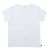 EDWIN デニスラ二分袖VネックTシャツ ホワイト