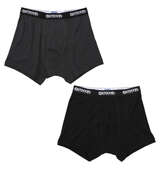 OUTDOOR PRODUCTS 2Pボクサーパンツ チャコール×ブラック