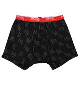 EDWIN JERSYSローゲージストレッチプリントニットボクサーパンツ ブラック