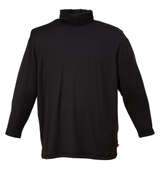 EDWIN BODY FIRE長袖タートルネックTシャツ ブラック