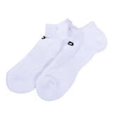 Phiten 2Pアンクルスポーツソックス ホワイト