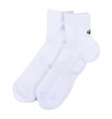 Phiten 2Pセミロングスポーツソックス ホワイト