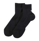 Phiten 2Pセミロングスポーツソックス ブラック