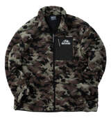 OUTDOOR PRODUCTS 裏メッシュボアフリースジャケット カーキ系