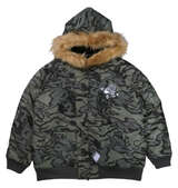 GALFY 犬2Bフライトジャケット カモフラ柄