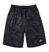 OUTDOOR PRODUCTS DRYメッシュカモフラ柄ハーフパンツ ブラック