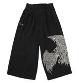 DAKU CROWワイドパンツ ブラック