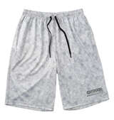 OUTDOOR PRODUCTS DRYメッシュ総柄ハーフパンツ グレー