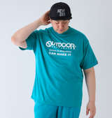 OUTDOOR PRODUCTS DRYメッシュ半袖Tシャツ ターコイズ