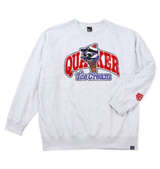 b-one-soul DUCK DUDEアイスクリームクルーネックスウェット アッシュグレー