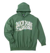 b-one-soul DUCK DUDEレイクサイダースプラッシュプルパーカー グリーン