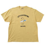 OUTDOOR PRODUCTS 天竺半袖Tシャツ クリームイエロー