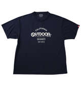 OUTDOOR PRODUCTS DRYメッシュ半袖Tシャツ ネイビー