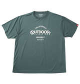 OUTDOOR PRODUCTS DRYメッシュ半袖Tシャツ ブルーグレー