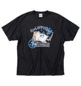 NECOBUCHI-SAN DRYハニカムメッシュ半袖Tシャツ ブラック
