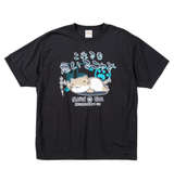 NECOBUCHI-SAN DRYハニカムメッシュ半袖Tシャツ ブラック