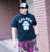 GALFY GALPEE半袖Tシャツ ブラック