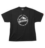 OUTDOOR PRODUCTS DRYメッシュ半袖Tシャツ ブラック