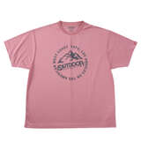 OUTDOOR PRODUCTS DRYメッシュ半袖Tシャツ ピンク