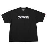 OUTDOOR PRODUCTS DRYメッシュ半袖Tシャツ ブラック