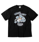 NECOBUCHI-SAN DRYハニカムメッシュ半袖Tシャツ ブラック