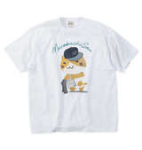 NECOBUCHI-SAN DRYハニカムメッシュ半袖Tシャツ ホワイト