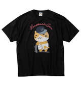 NECOBUCHI-SAN DRYハニカムメッシュ半袖Tシャツ ブラック