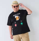 YOIDORE Beer Incoming Call半袖Tシャツ ブラック