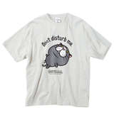 ANIMORE Mate 天竺デビマル半袖Tシャツ ミックスホワイト