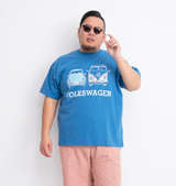 VOLKSWAGEN 天竺半袖Tシャツ オリエンタルブルー