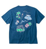 VOLKSWAGEN 天竺半袖Tシャツ オリエンタルブルー