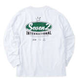 SEVEN2 天竺長袖Tシャツ ホワイト