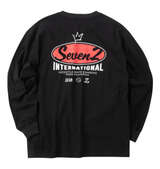 SEVEN2 天竺長袖Tシャツ ブラック