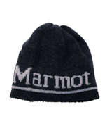 Marmot ベーシックロゴニットキャップ ブラック