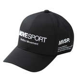 MOVESPORT コットンライクキャップ ブラック