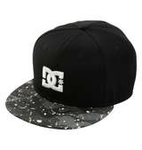 DCSHOES 25STAR EMB SNAPBACKキャップ ブラック×ブラックカモ